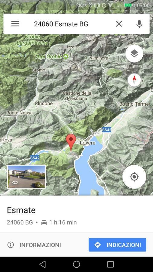 Villa La Casa delle Fate Solto Collina Esterno foto